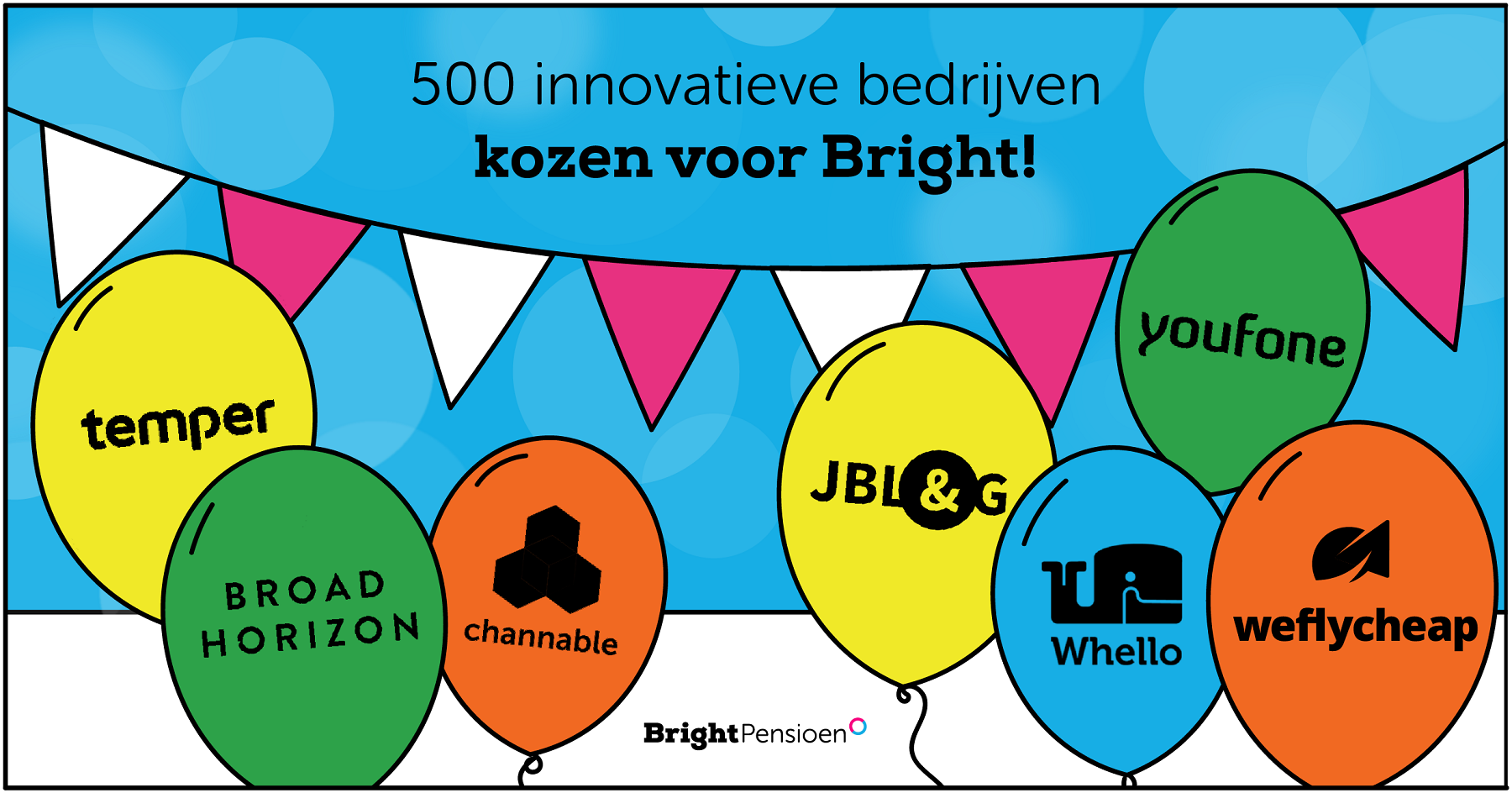 500ste werkgever haakt aan bij BrightPensioen