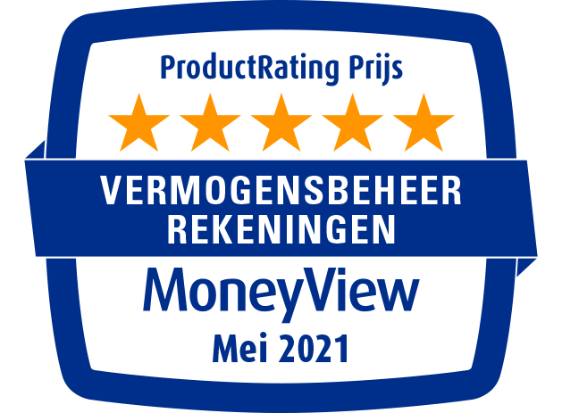 MoneyView vijf sterren rating voor BrightPensioen beleggingsrekening