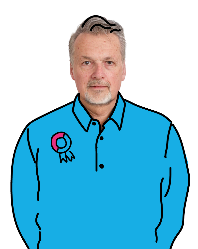 Portret van Luuk als pensionado die door wil werken. Doorwerken na je pensioen, net als Luuk, open bijvoorbeeld je eigen zaak, als ondernemer of zzp'er, blog, BrightPensioen